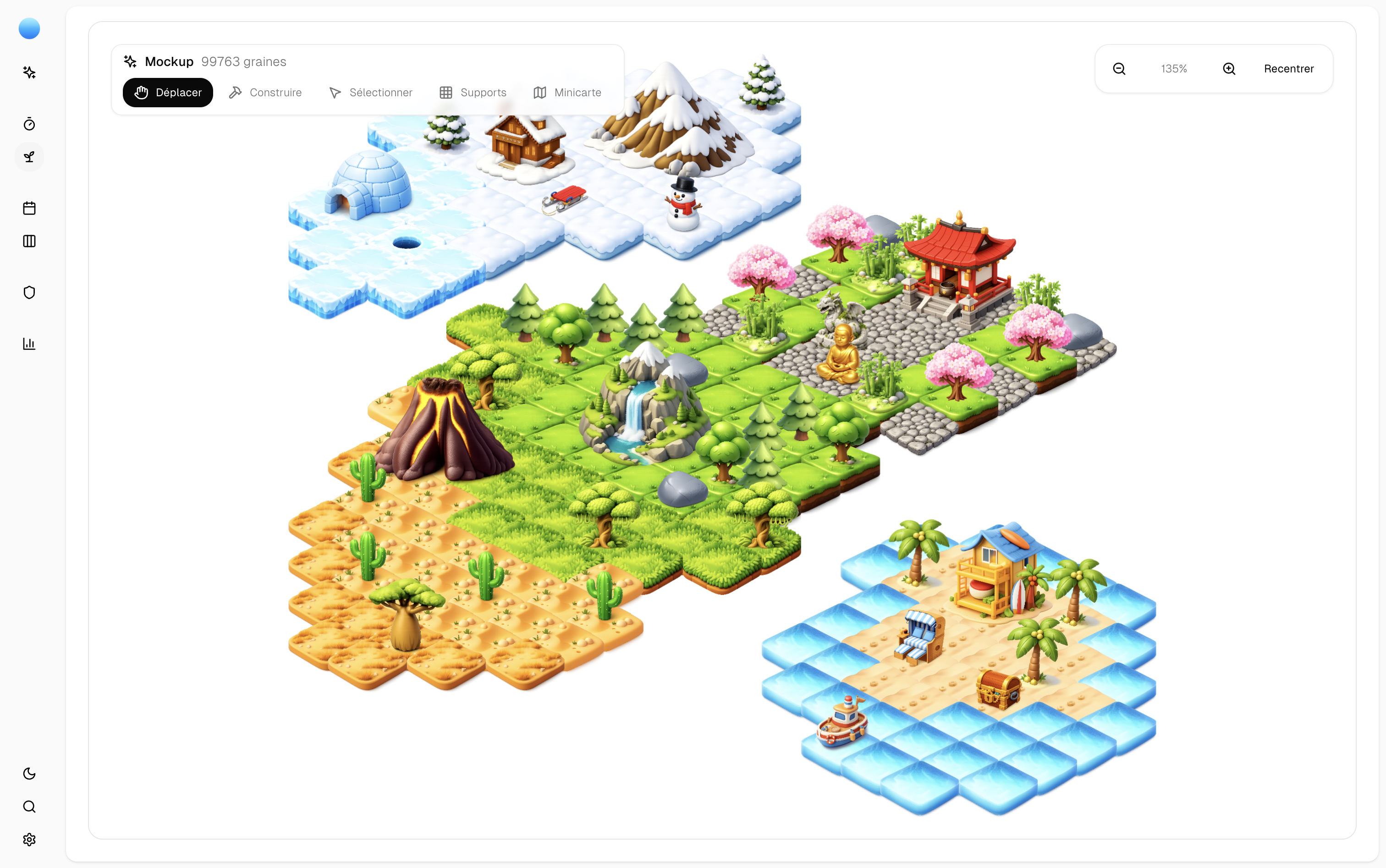 Village Flowly qui évolue avec vos sessions terminées